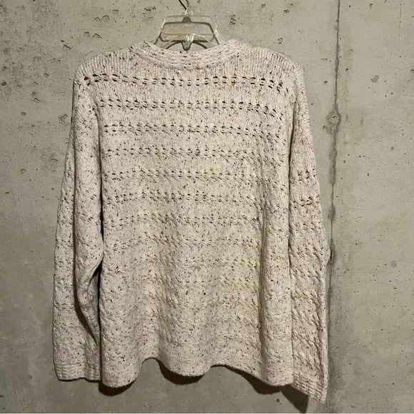 Old Navy women's sz XL Tall crewneck sweater NWT Open Knit Chunky - Picture 7 of 9